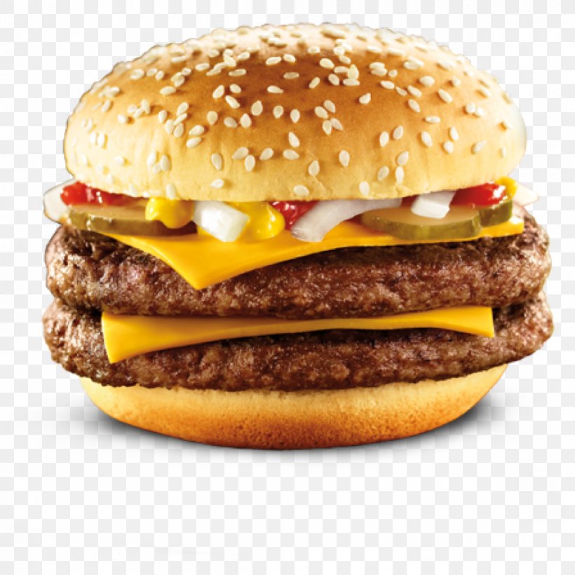 McDonald's Quarter Pounder Hamburger Cheeseburger McDonald's Big Mac McDonald's Chicken McNuggets, PNG, 1200x1200px, Hamburger, American Cheese, American Food, Beef, Big Mac Download Free