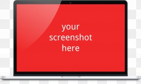 Billboard - Laptop Mockup Computer Monitors Display Device PNG