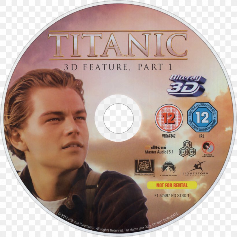 Titanic Blu-ray Disc Paramount Pictures Film DVD, PNG, 1000x1000px, 1997, Titanic, Bluray Disc, Collecting, Compact Disc Download Free