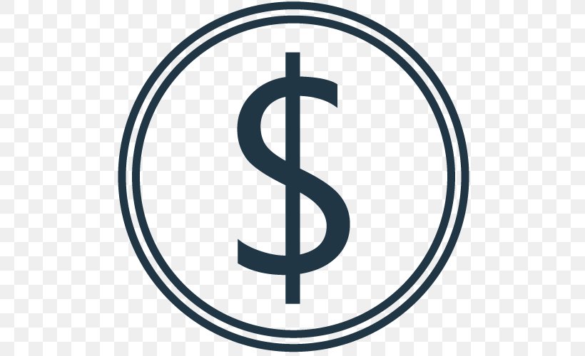 United States Dollar Dollar Sign, PNG, 500x500px, United States Dollar, Area, Brand, Dollar, Dollar Sign Download Free
