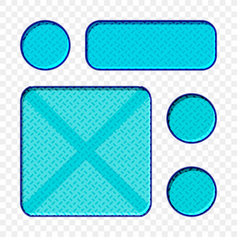 Wireframe Icon Ui Icon, PNG, 1244x1244px, Wireframe Icon, Area, Line, Point, Turquoise Download Free