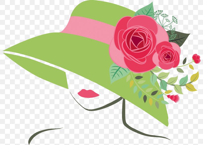 Bowler Hat Garden Roses Party Hat Clip Art, PNG, 800x585px, Bowler Hat, Clothing, Cut Flowers, Flora, Floral Design Download Free