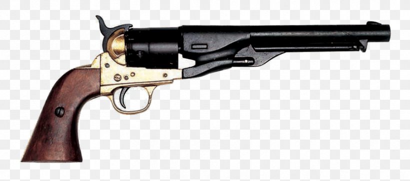 Colt 1851 Navy Revolver Colt Army Model 1860 .44 Magnum Firearm, PNG, 833x369px, 44 Magnum, 45 Acp, Colt 1851 Navy Revolver, Air Gun, Airsoft Download Free