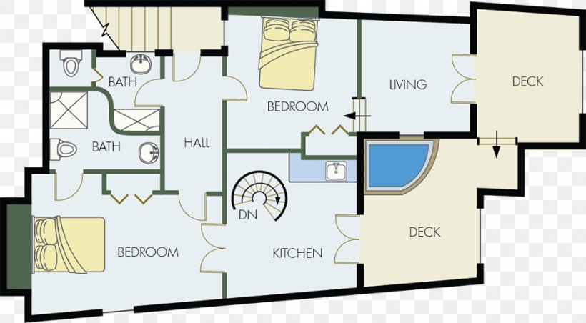 Native Eco Villas Floor Plan Hotel, PNG, 960x530px, Native Eco Villas, Air Conditioning, Apartment, Area, Floor Plan Download Free