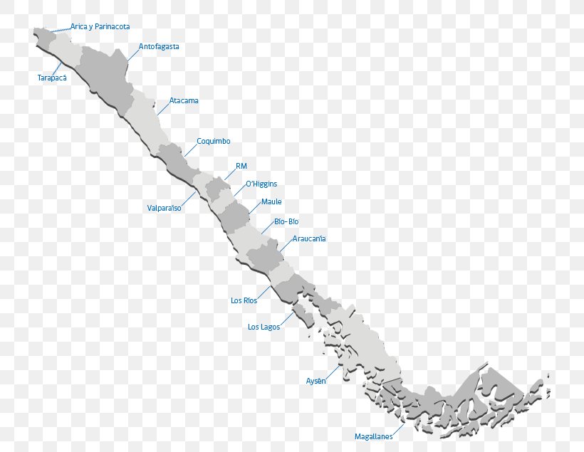 Regions Of Chile Sierra Gorda, Chile Map Service, PNG, 745x635px, Regions Of Chile, Area, Chile, Decapack, Diagram Download Free