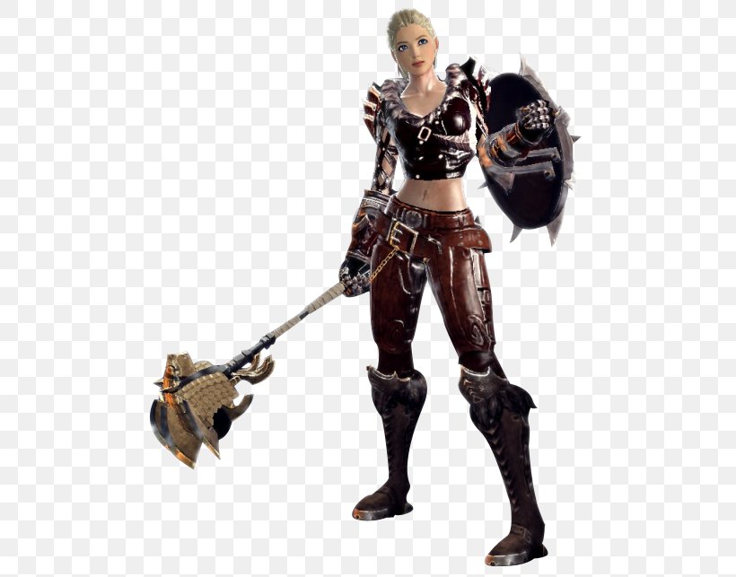 Vindictus Hammer Massively Multiplayer Online Role-playing Game Shield Weapon, PNG, 500x643px, Vindictus, Action Figure, Armour, Costume, Female Download Free