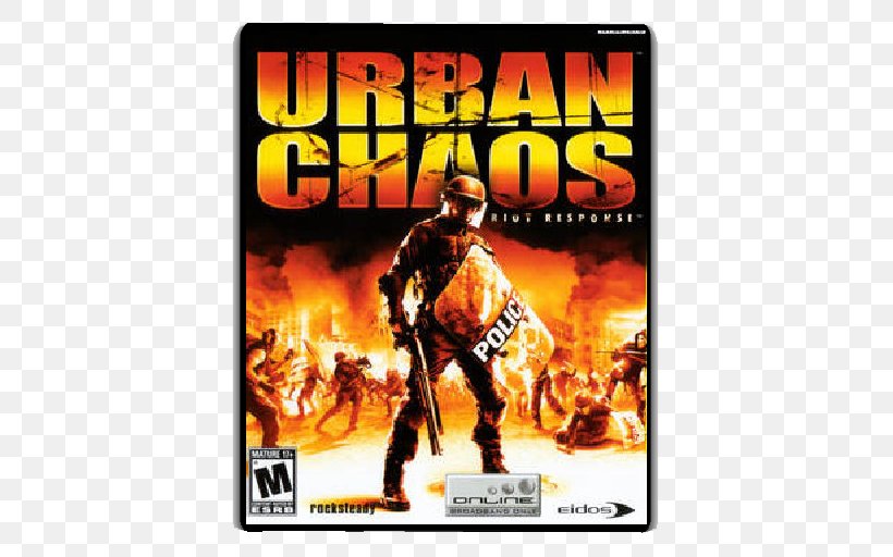 PlayStation 2 Urban Chaos: Riot Response Video Games Xbox, PNG, 512x512px, Playstation 2, Action Figure, Action Film, Action Game, Actionadventure Game Download Free