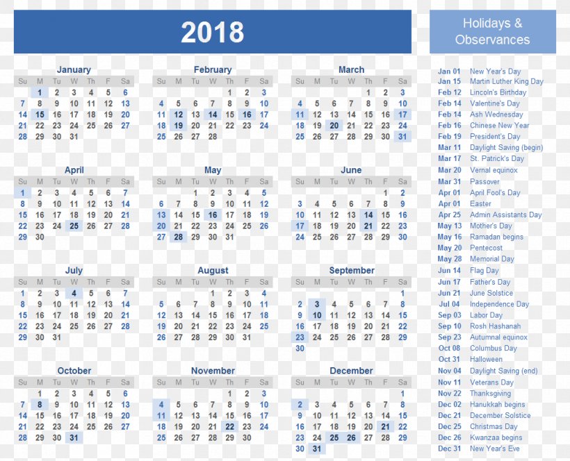 Calendar Public Holiday 0 United States, PNG, 1032x836px, 2017, 2018, 2019, Calendar, Area Download Free