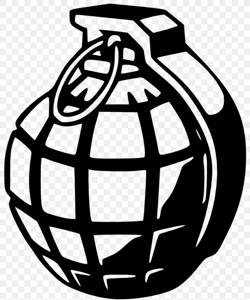 Grenade Weapon Drawing Clip Art, PNG, 833x1000px, Grenade, Artwork, Ball, Black And White, Bomb Download Free