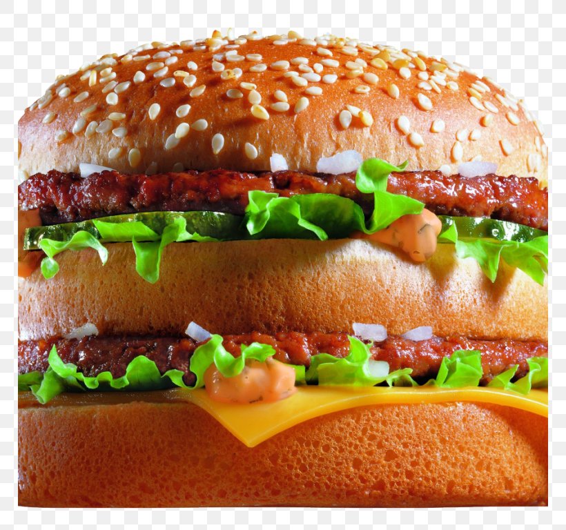 McDonald's Big Mac Hamburger Veggie Burger Fast Food, PNG, 768x768px, Hamburger, American Food, Big Mac, Breakfast Sandwich, Buffalo Burger Download Free