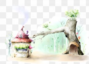 Ancient Trees - 4K Resolution High-definition Video High-definition Television Wallpaper PNG