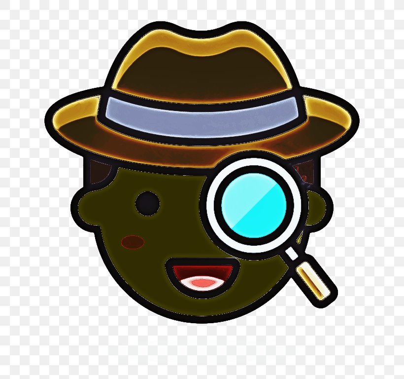 Detective Emoji, PNG, 768x768px, Detective, Cap, Clothing, Computer, Costume Hat Download Free