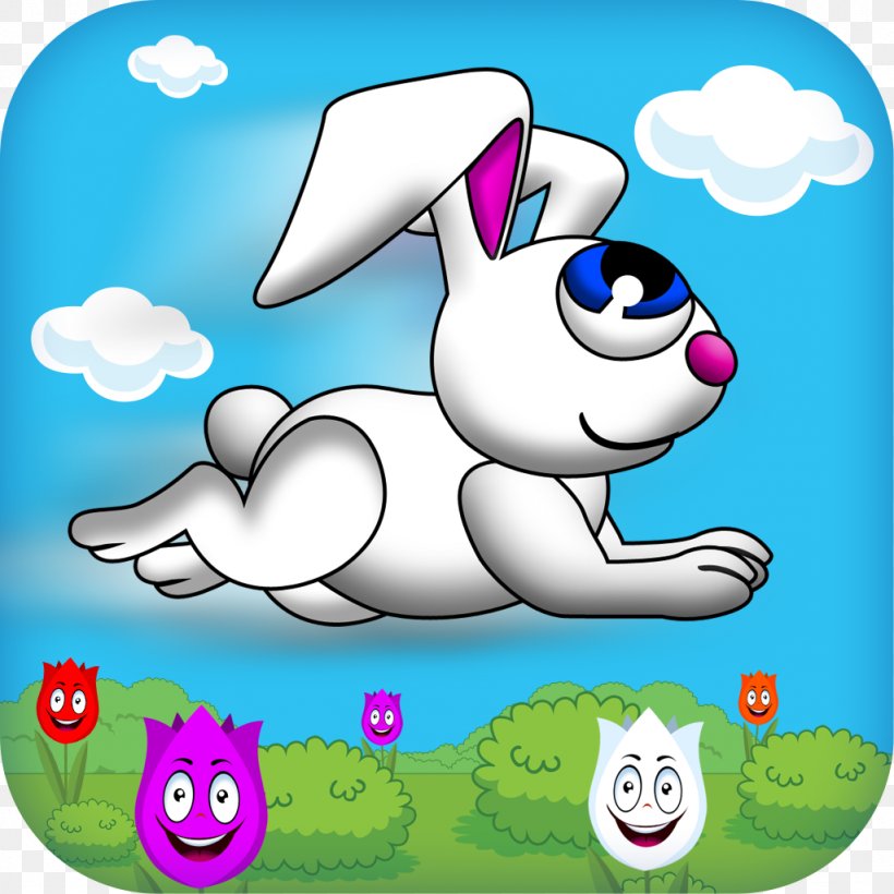 Easter Bunny Technology Desktop Wallpaper Clip Art, PNG, 1024x1024px, Easter Bunny, Area, Cartoon, Computer, Easter Download Free