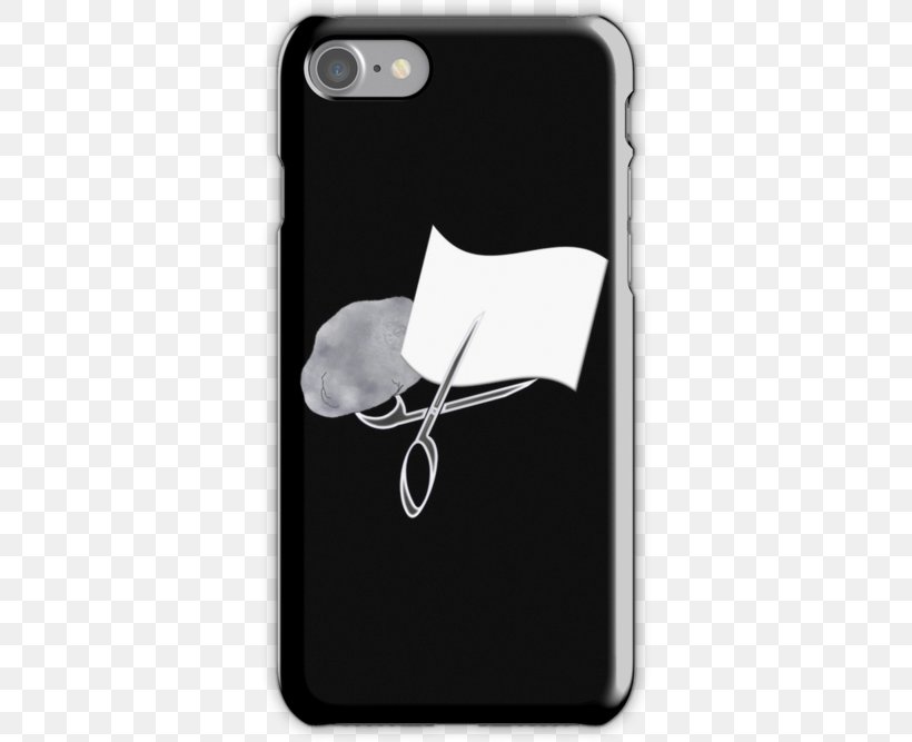 Apple IPhone 7 Plus IPhone 4 Mobile Phone Accessories Telephone IPhone 8, PNG, 500x667px, Apple Iphone 7 Plus, Apple, Black And White, Iphone, Iphone 4 Download Free