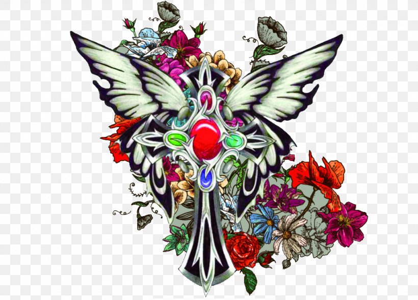 Butterfly Floral Design Illustration, PNG, 1024x736px, Butterfly, Art, Cut Flowers, Fictional Character, Flora Download Free