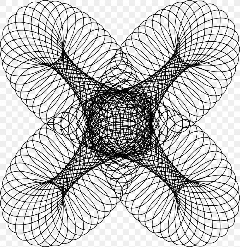 Hypotrochoid Hypocycloid Clip Art, PNG, 2335x2400px, Hypotrochoid, Area ...