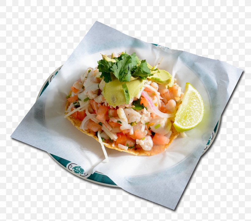 Thai Cuisine Tostada Seafood Salad Garnish, PNG, 1740x1539px, Thai Cuisine, Asian Food, Cuisine, Dish, Food Download Free