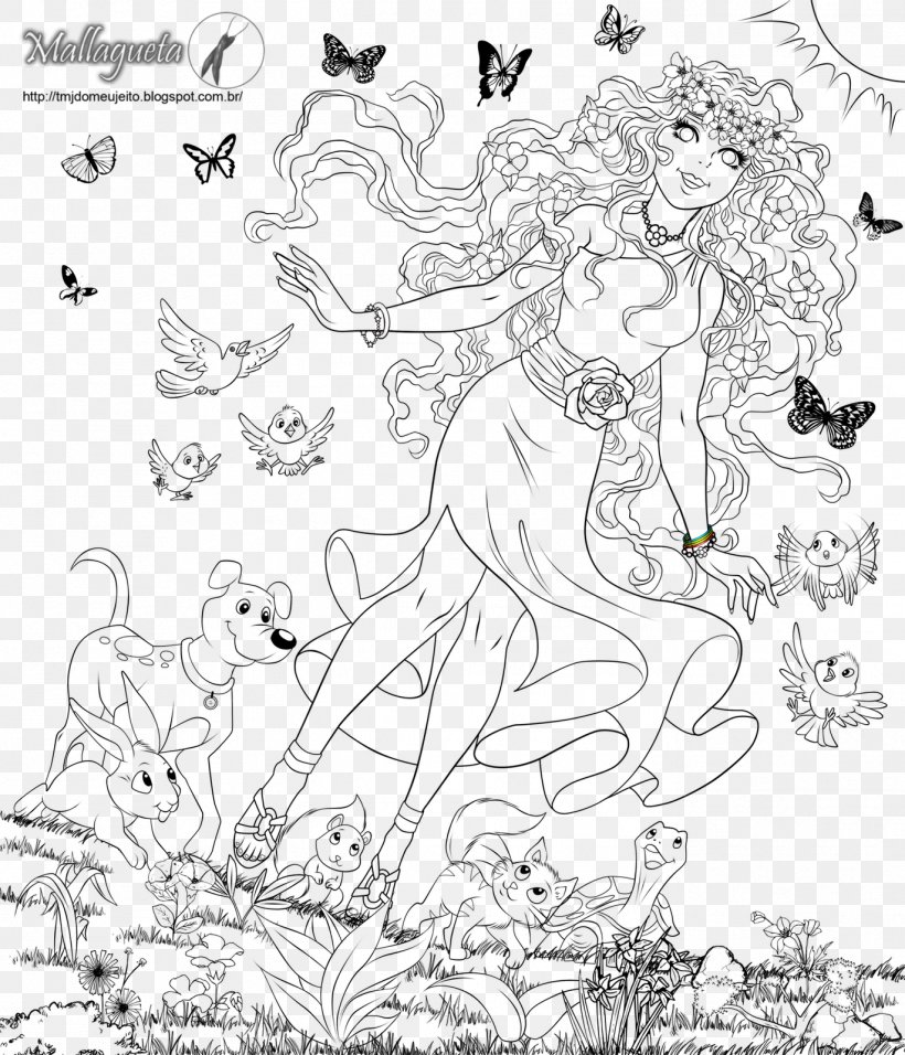 Coloring Book Line Art Drawing Black And White, PNG, 1371x1600px, Coloring Book, Area, Art, Artwork, Black Download Free