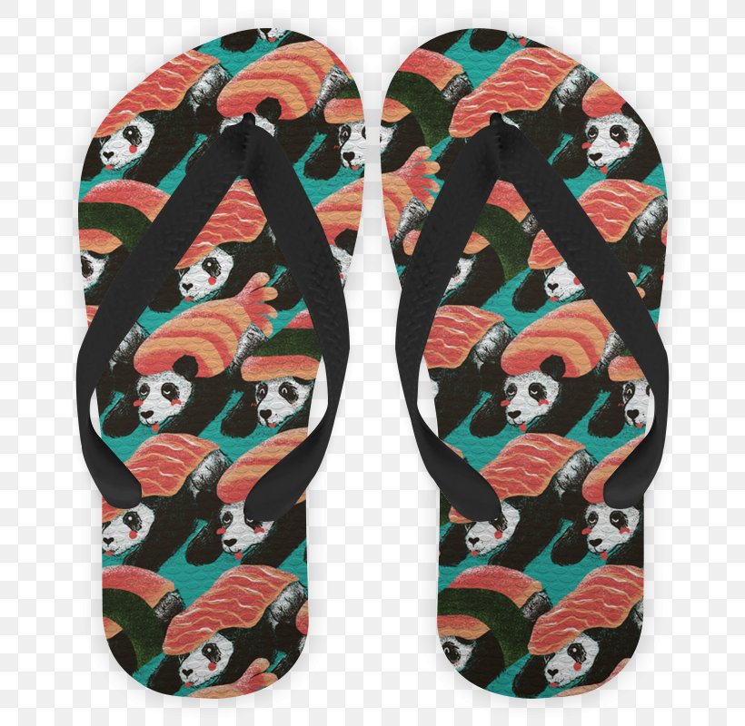 Flip-flops Sushi Panda Kesklinn Apron Shoe, PNG, 800x800px, Flipflops, Apron, Flip Flops, Footwear, Outdoor Shoe Download Free