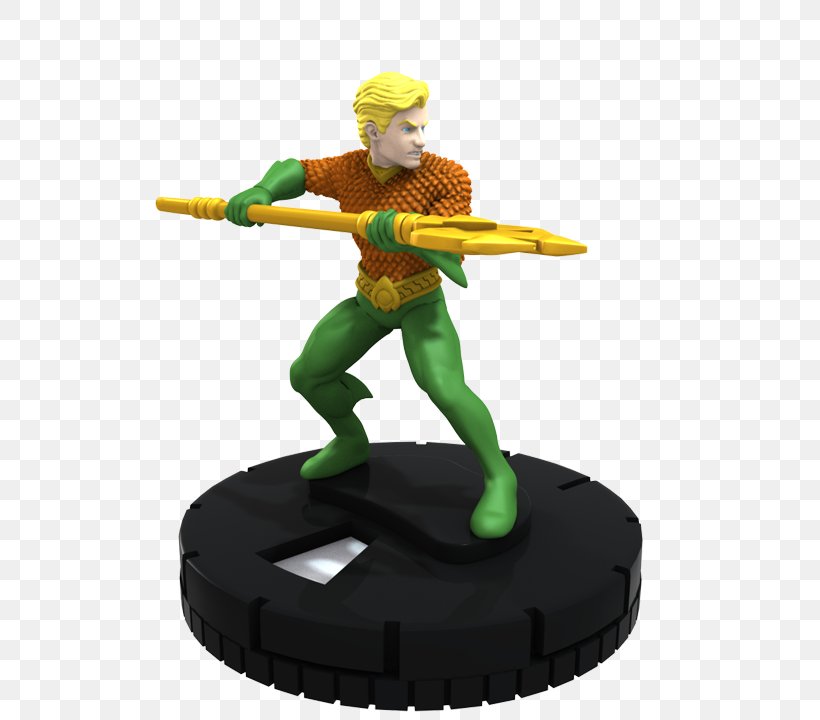 Aquaman Green Arrow Cyborg Flash HeroClix, PNG, 720x720px, Aquaman, Action Figure, Action Toy Figures, Atom, Cyborg Download Free