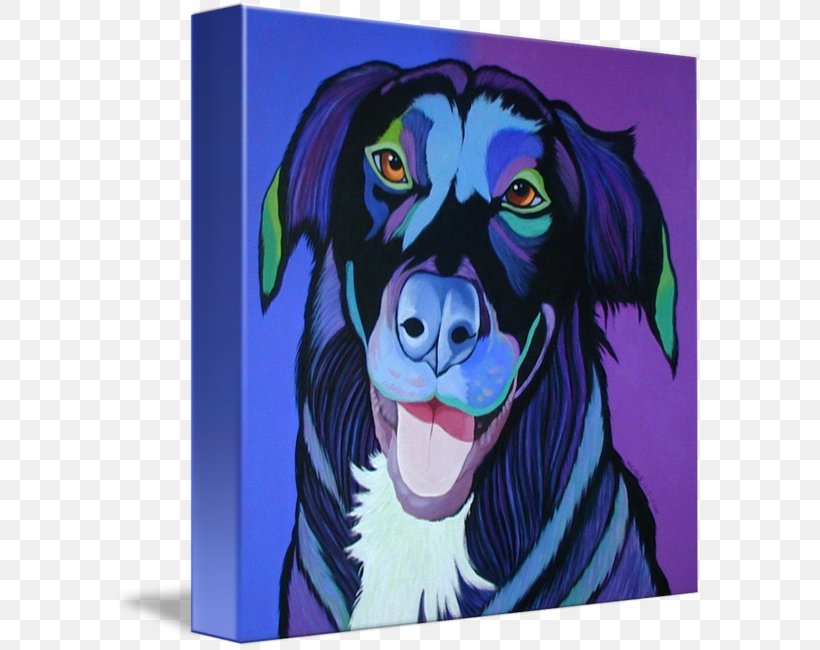 Dog Acrylic Paint Painting Modern Art, PNG, 591x650px, Dog, Acrylic Paint, Acrylic Resin, Art, Canvas Download Free