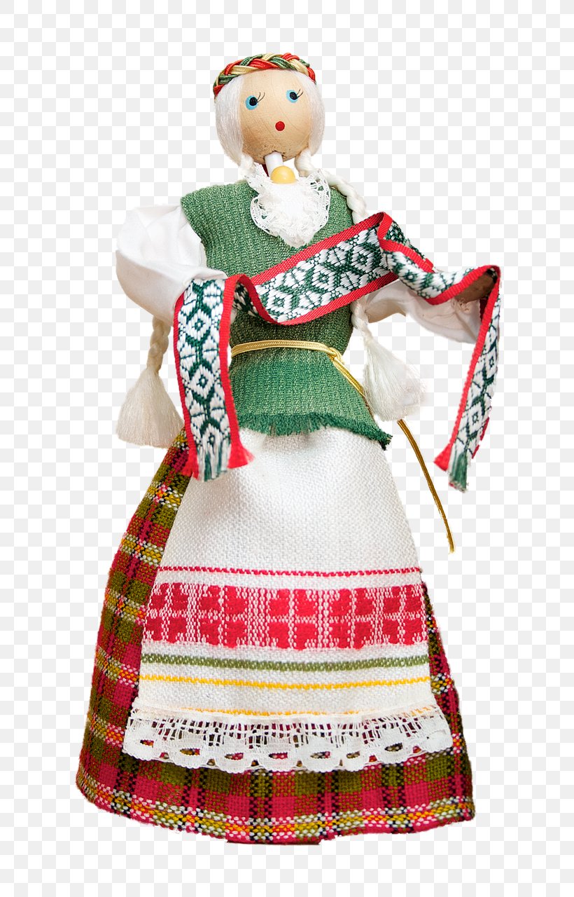 Doll Gargždai Lithuanian Folk Costume, PNG, 725x1280px, Doll, Brauch, Christmas Decoration, Christmas Ornament, Costume Download Free