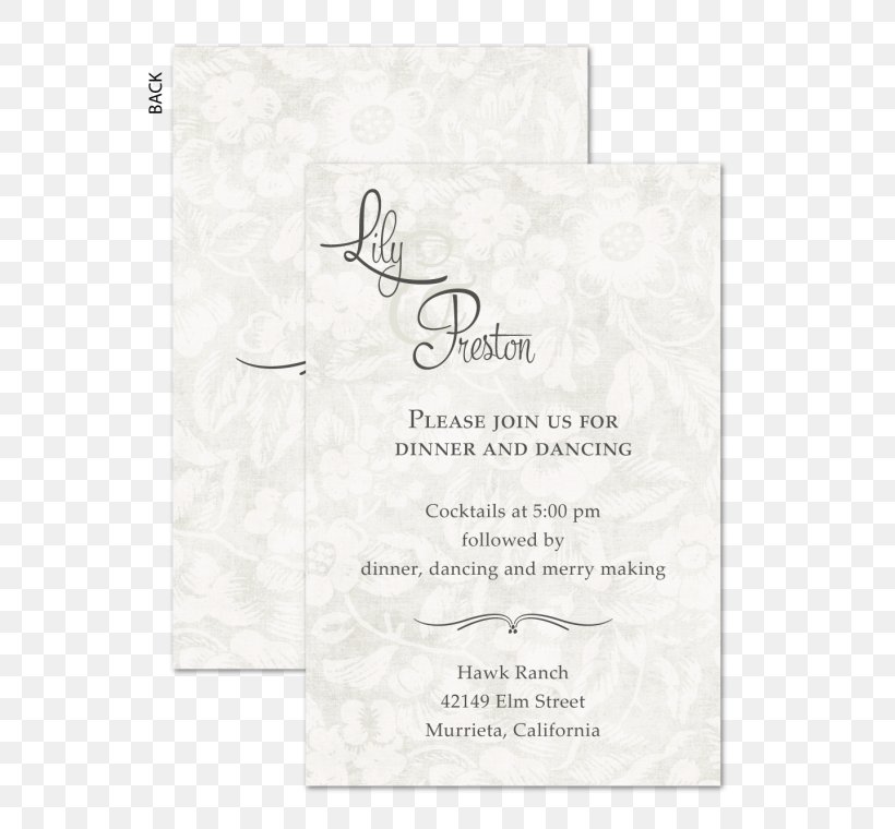 Paper Font, PNG, 570x760px, Paper, Text, Wedding Invitation Download Free