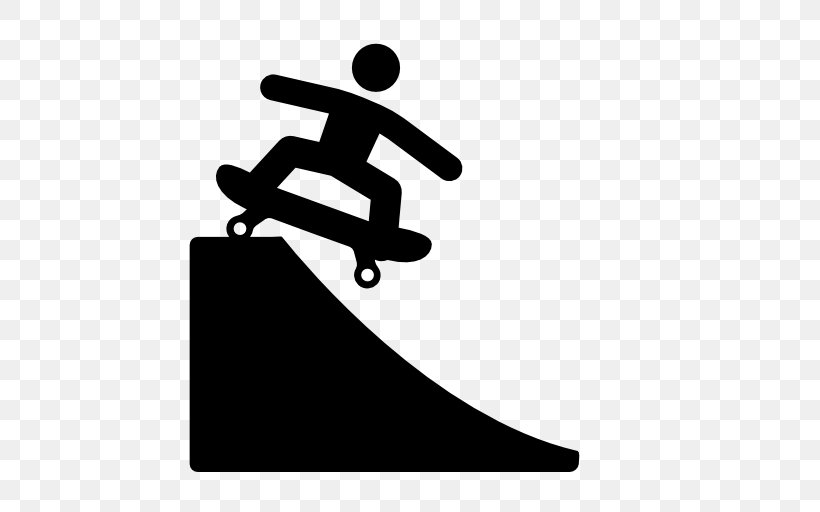 Skateboarding Extreme Sport, PNG, 512x512px, Skateboarding, Area, Black And White, Brand, Extreme Sport Download Free
