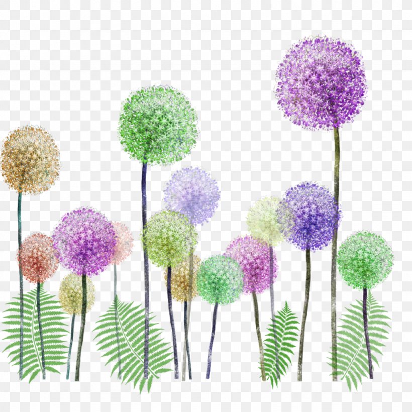 Spa Cantik And Salon Common Dandelion Drawing Clip Art Watercolor Painting, PNG, 1024x1024px, Common Dandelion, Allium, Artificial Flower, Blue, Botany Download Free