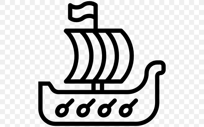 Viking Ships Clip Art, PNG, 512x512px, Ship, Area, Black And White, Boat, Brand Download Free