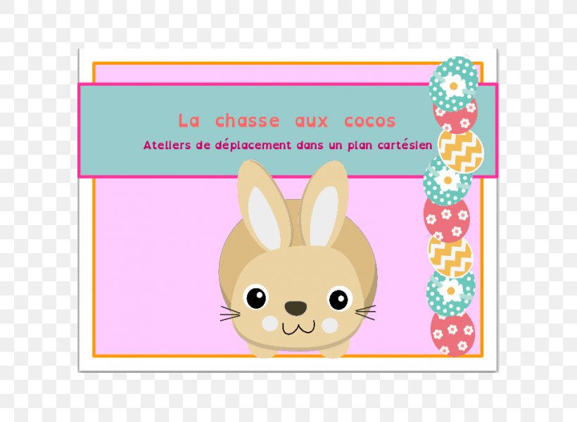 Easter Bunny Rabbit Text Graphic Design Grande Section, PNG, 600x600px, Easter Bunny, Easter, France, Game, Geometry Download Free