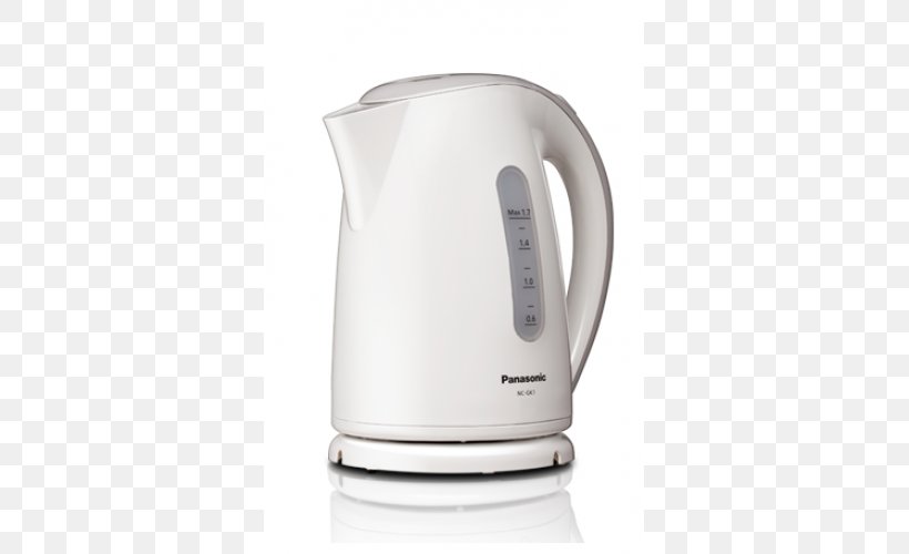 Electric Kettle Electric Water Boiler Panasonic Electricity, PNG, 500x500px, Kettle, Bimetal, Consumer Electronics, Cordless, Electric Kettle Download Free