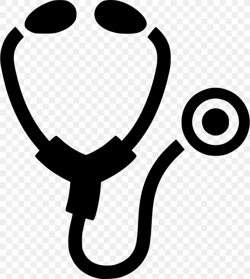 Stethoscope Medicine Health Care Physical Examination, PNG, 876x980px, Stethoscope, Black And White, Clinic, Family Medicine, Happiness Download Free
