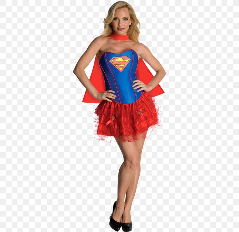 Superwoman Wonder Woman Supergirl Superhero Costume, PNG, 500x793px, Superwoman, Clothing, Cocktail Dress, Comics, Corset Download Free
