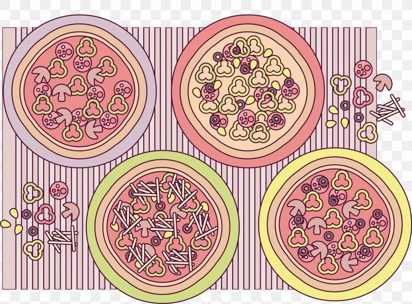 Circle Pattern, PNG, 2663x1965px, Pink Download Free