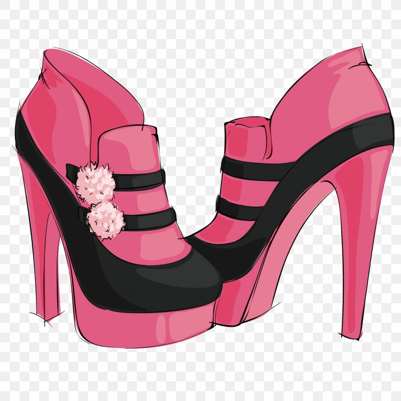 High-heeled Footwear Pink Shoe, PNG, 1500x1500px, Highheeled Footwear, Color, Court Shoe, Fashion, Footwear Download Free