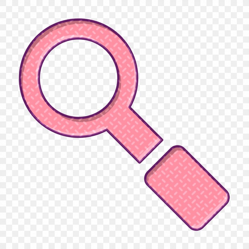 Magnifier Icon Search Icon, PNG, 1090x1090px, Magnifier Icon, Cosmetics, Material Property, Pink, Search Icon Download Free