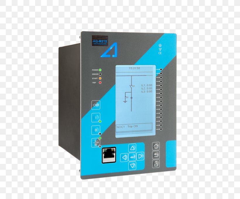 Protective Relay Overcurrent Fault Intelligent Electronic Device, PNG, 680x680px, Relay, Busbar, Computer Component, Electric Current, Electric Potential Difference Download Free