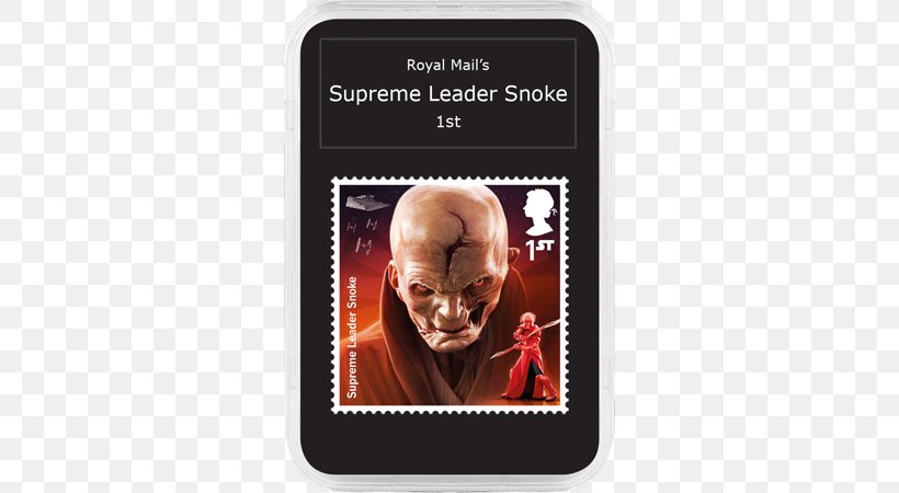 Supreme Leader Snoke Chewbacca Star Wars Postage Stamps Smartphone, PNG, 650x450px, Watercolor, Cartoon, Flower, Frame, Heart Download Free