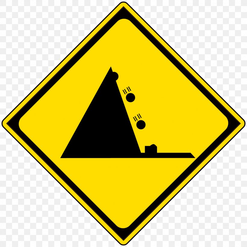 Falling Stones May Be Present Road Signs., PNG, 1378x1378px, Traffic Sign, Area, Driving, Motor Vehicle, Road Download Free