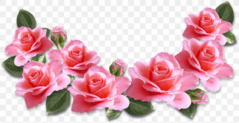 Rose Pink Flowers Clip Art, PNG, 1684x869px, Rose, Artificial Flower, Azalea, Cut Flowers, Floral Design Download Free