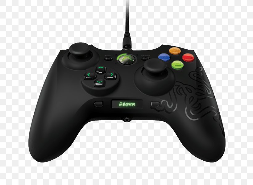 Xbox 360 Controller Game Controllers Razer Sabertooth Elite Razer Inc., PNG, 800x600px, Xbox 360 Controller, All Xbox Accessory, Black, Dpad, Electronic Device Download Free