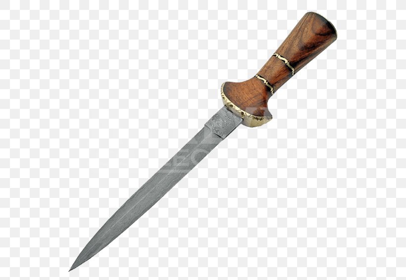Bowie Knife Hunting & Survival Knives Damascus Dagger, PNG, 566x566px, Bowie Knife, Baselard, Blade, Cold Weapon, Dagger Download Free