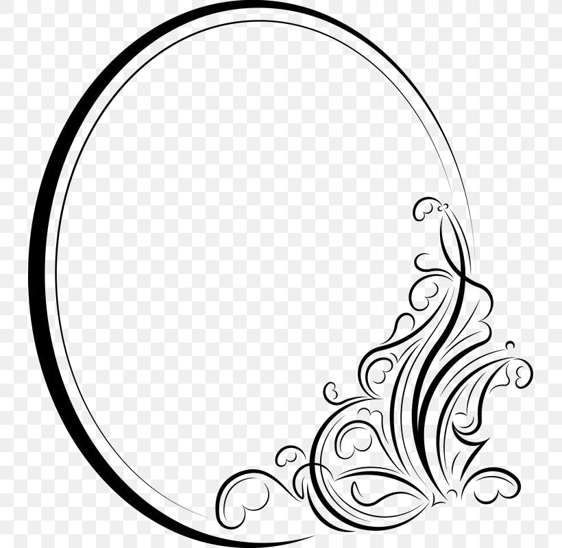 Picture Frames Clip Art, PNG, 737x800px, Picture Frames, Area, Artwork, Black, Black And White Download Free