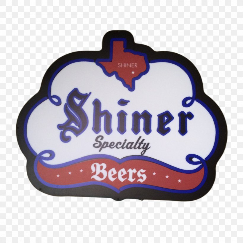 Shiner Signage Logo Brand Beer, PNG, 1000x1000px, Shiner, Beer, Blue, Brand, Cobalt Download Free