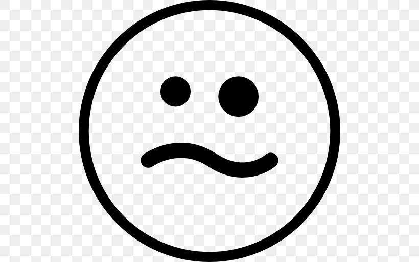 Emoticon Smiley Clip Art, PNG, 512x512px, Emoticon, Area, Black And White, Crying, Emotion Download Free