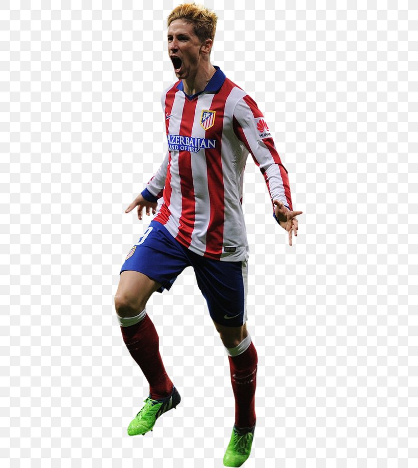 Fernando Torres Atlético Madrid Real Madrid C.F. UEFA Champions League Soccer Player, PNG, 373x920px, Fernando Torres, Antoine Griezmann, Atletico Madrid, Ball, Clothing Download Free