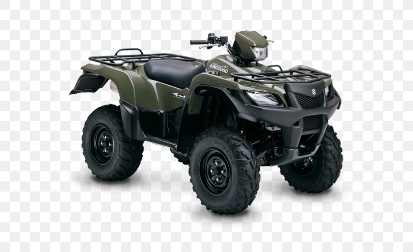 Suzuki All-terrain Vehicle Motorcycle Leesons Import Motor Four-wheel Drive, PNG, 660x500px, Suzuki, All Terrain Vehicle, Allterrain Vehicle, Automotive Exterior, Automotive Tire Download Free