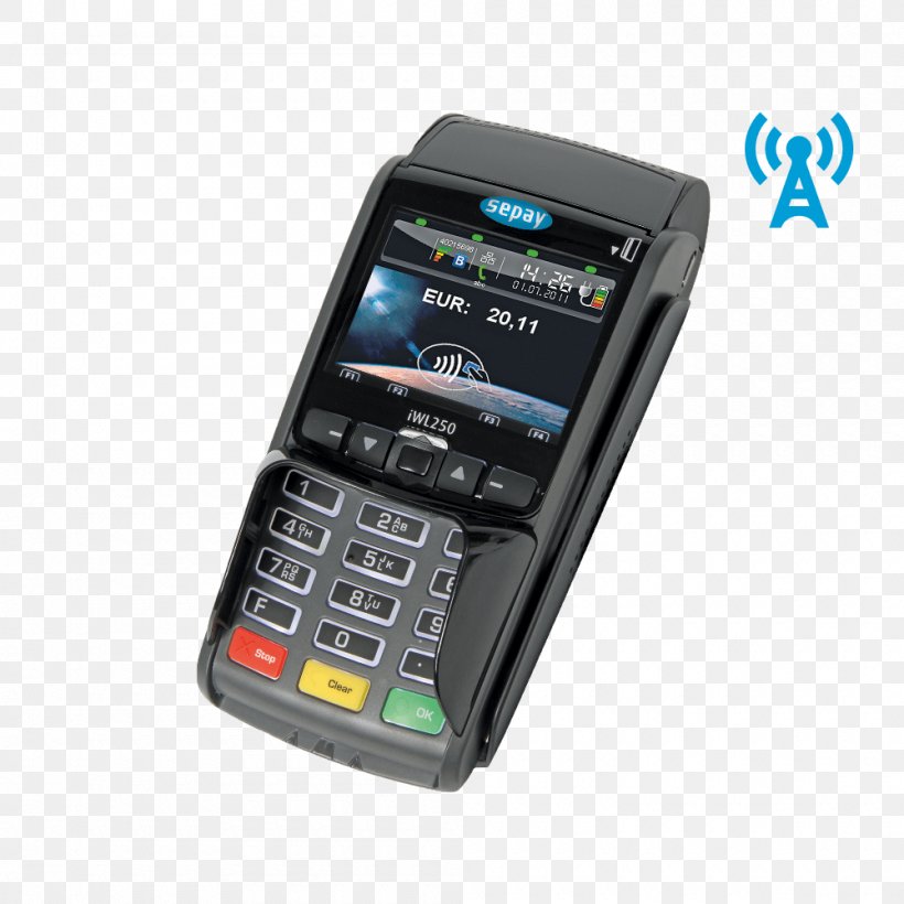 Payment Terminal Electronic Cash Terminal Computer Terminal Ingenico, PNG, 1000x1000px, Payment Terminal, Cellular Network, Communication Device, Computer Terminal, Credit Card Download Free