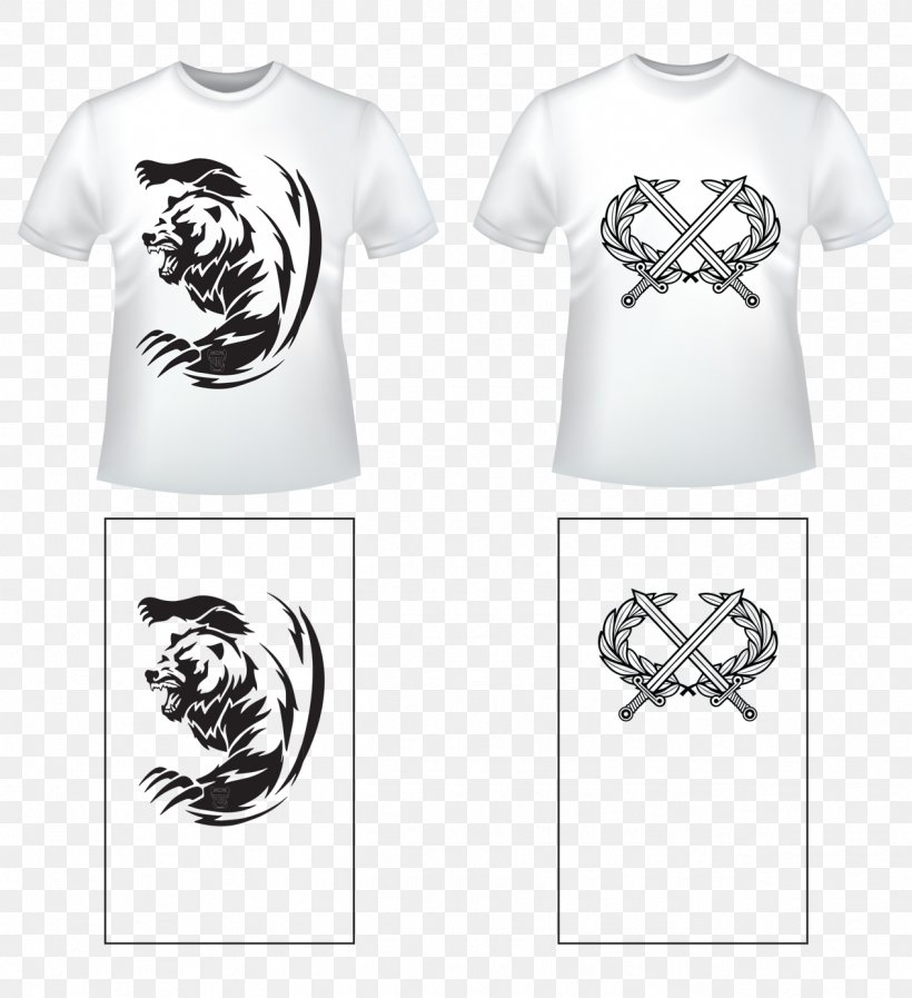 T-shirt Shoulder Sleeve Font Animal, PNG, 1267x1387px, Tshirt, Animal, Black, Black And White, Brand Download Free